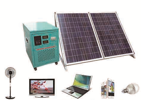 Portable Solar AC Power System